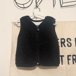 Disney Mickey Mouse Cozy Black Kids Fleece Vest